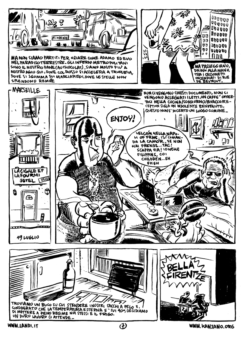 Diario a Fumetti del giro dell'Europa Occidentale