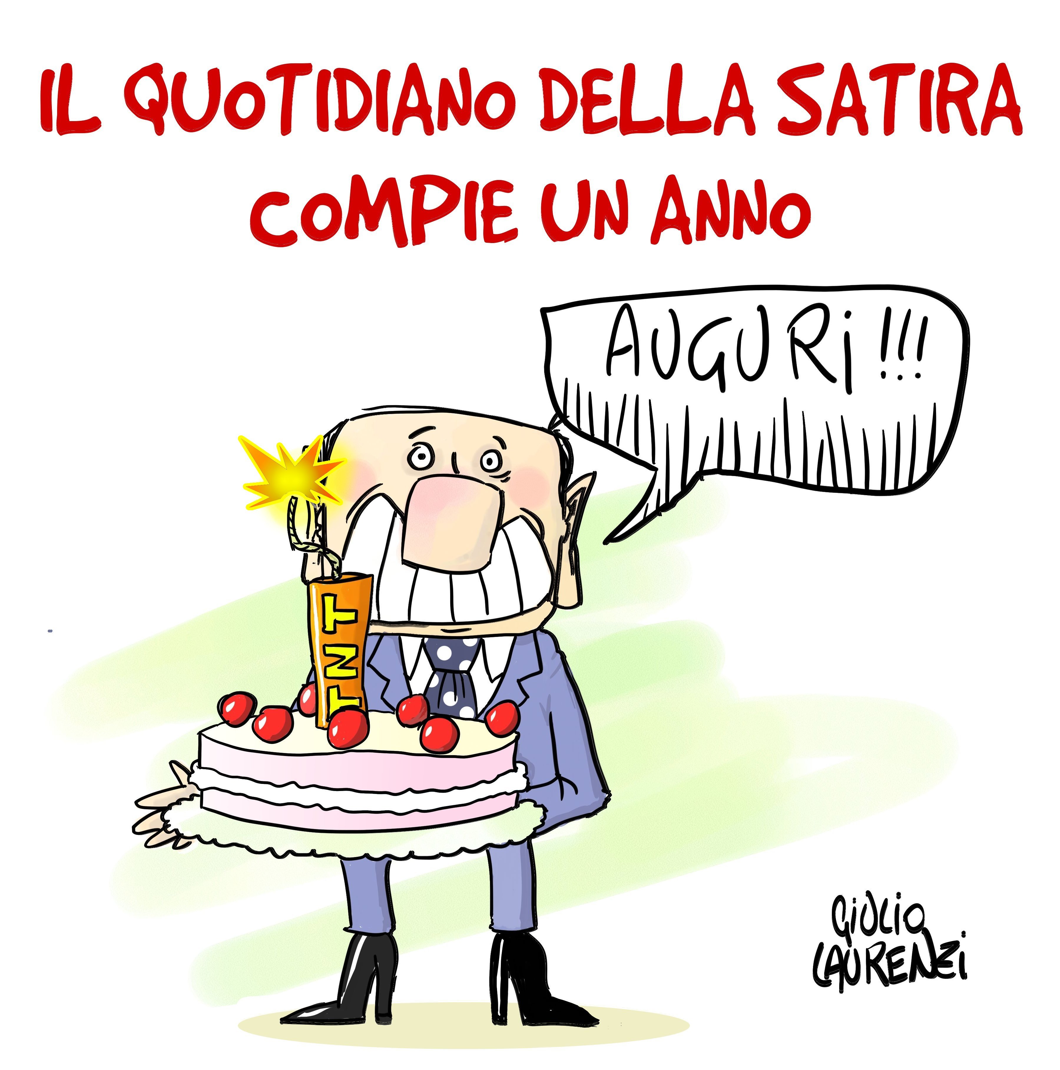 Il Quotidiano della Satira compie un anno...