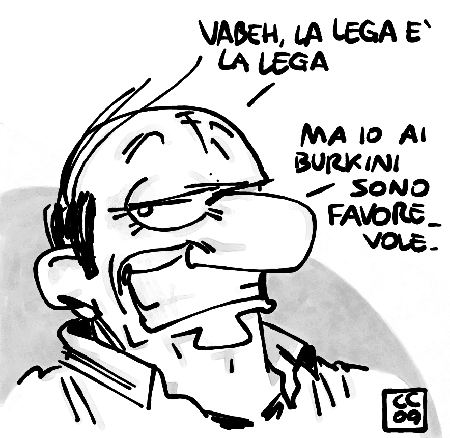 Più burkini per tutti.