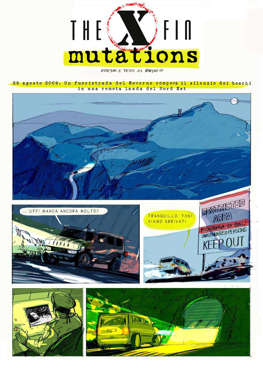 The X Fin mutations 1