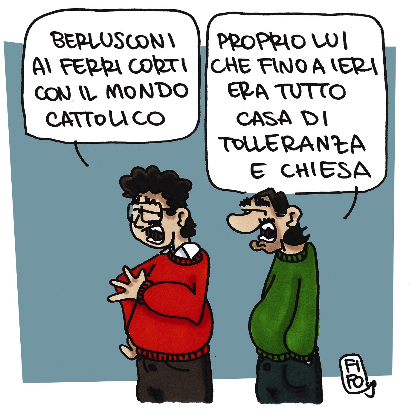 Proprio lui...
