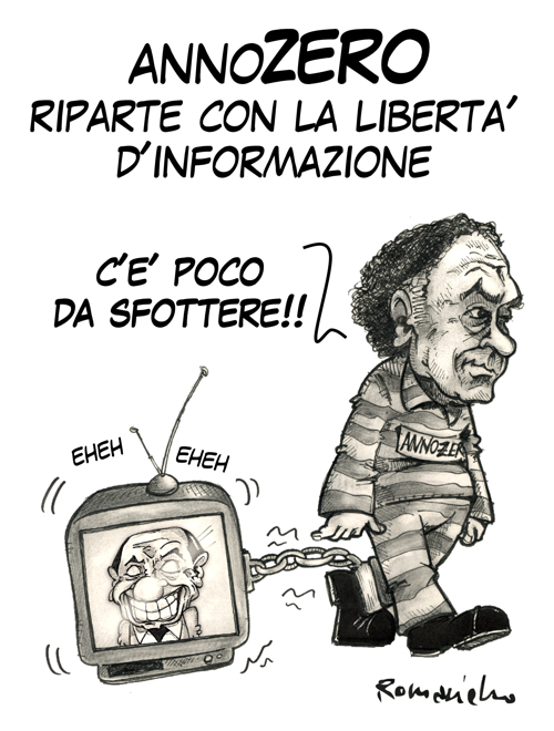 Annozero riparte con la libertà d'informazione!