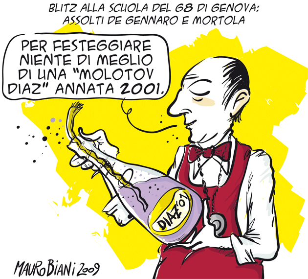 Diaz, stappa una Molotov!