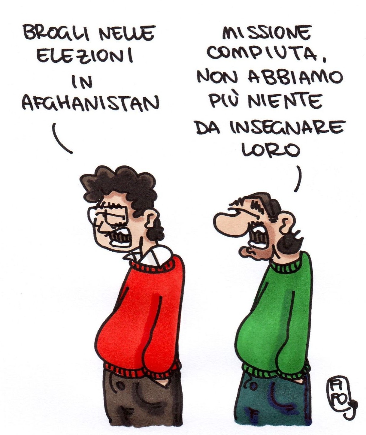 ...e cos'altro hanno ormai da imparare dal civilizzato occidente?