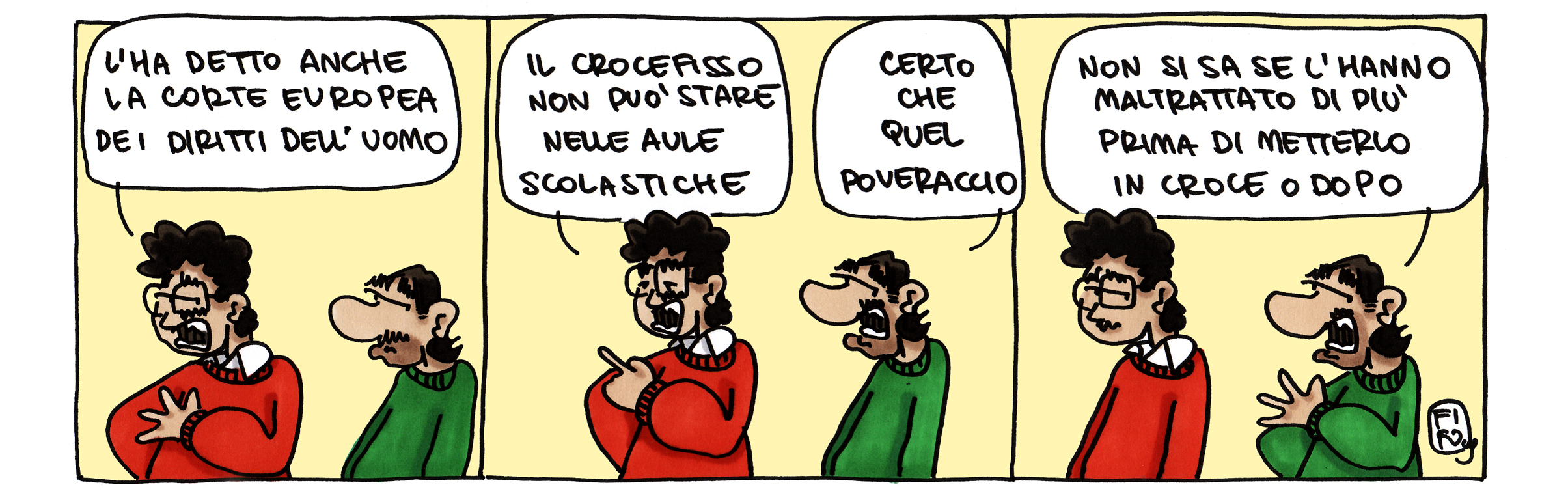 Lo vogliono mettere in croce proprio...