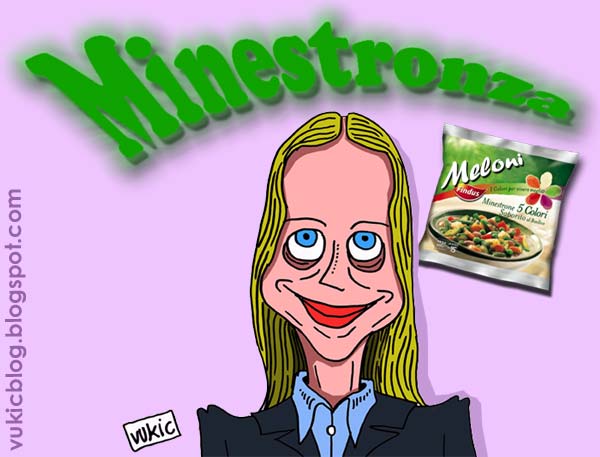 Indignazione bipartisan per il fumetto "La Ministronza" di Alessio Spataro sulle avventure del ministro Giorgia Meloni. Vediamo se così va meglio!