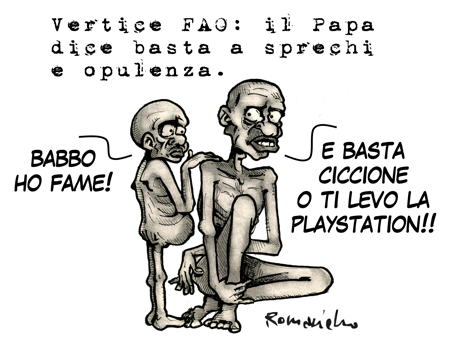 E se lo dice il papa ...