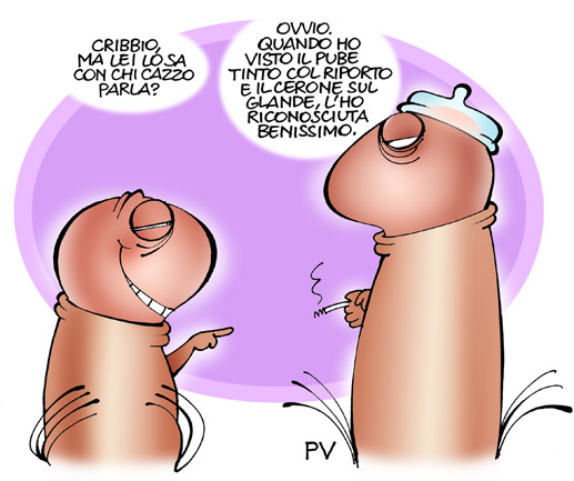 ...chissà se lo trucca.