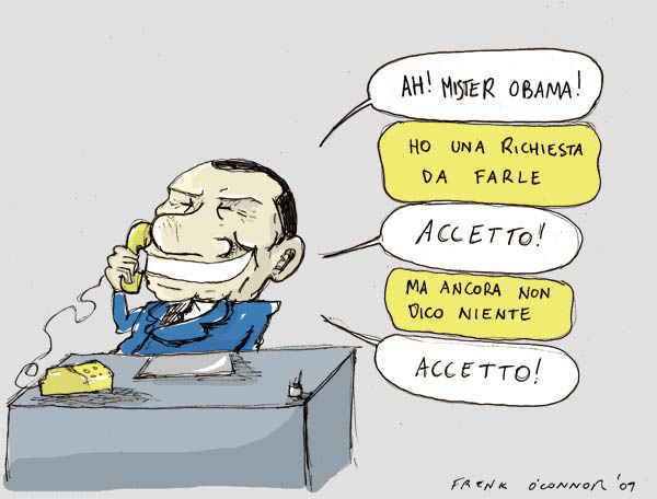 Dopo una telefonata Berlusconi dà l'ok ad Obama. Non si era detto di riportarli a casa a Natale?