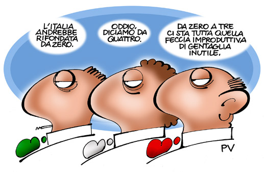 "Il cambiamento comincia dalle nostre teste" diceva un tale....