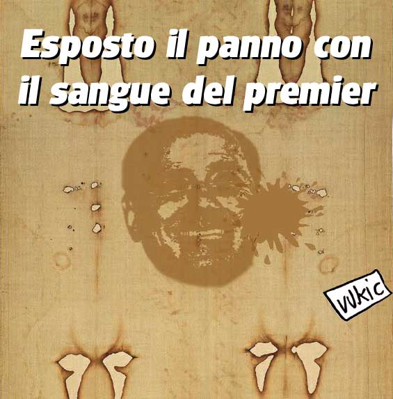 Il sangue del PresdelCons è già una reliquia