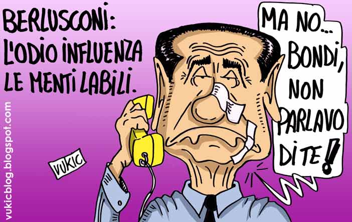 Il PresdelCons afferma che il clima d'odio che si è generato ha influenzato le menti labili.