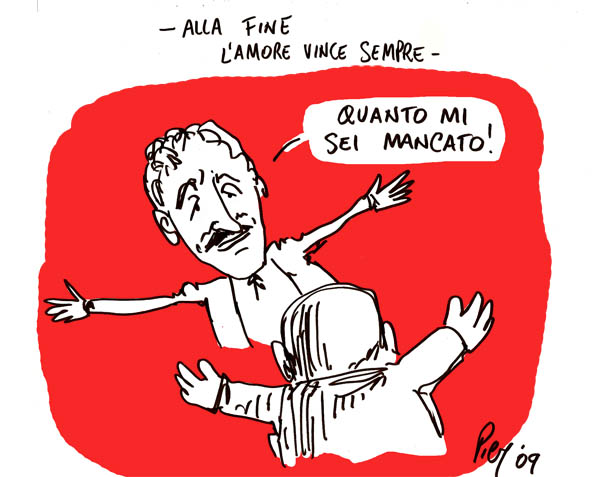 Si erano tanto amati e finalmente potranno rincontrarsi...