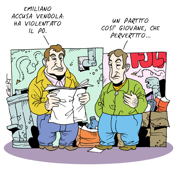 Puglia, regionali 2010: Emiliano Boccia Vendola