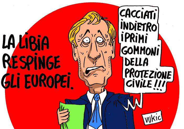 Per fare un dispetto alla Svizzera.