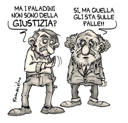 Berlusconi e i suoi paladini della libertà