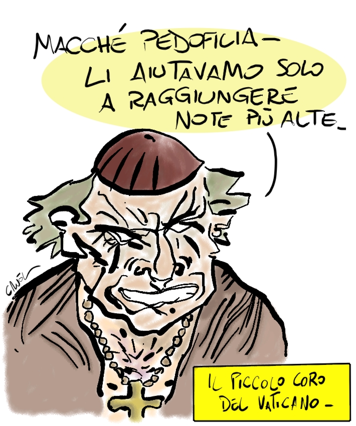 Il piccolo coro del Vaticano.