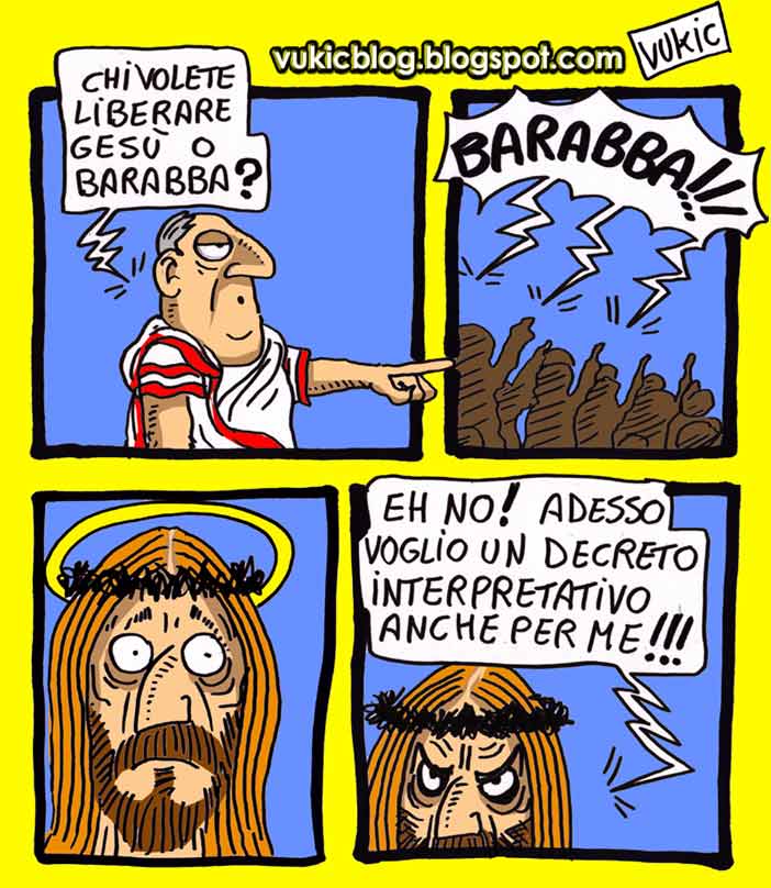 Un decreto interpretativo oggi giorno non lo si nega a nessuno!