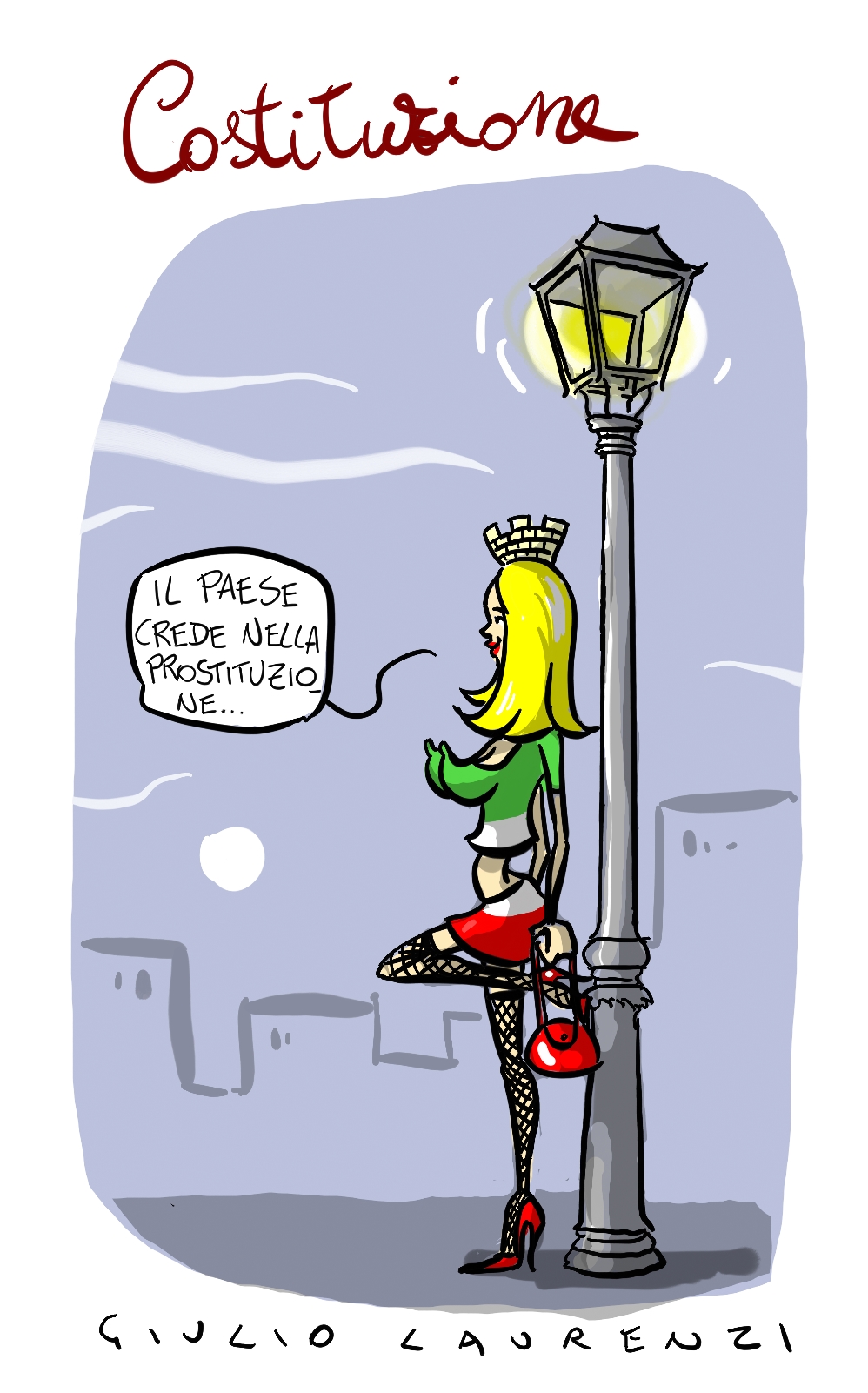 Ieri il Presidente Napolitano ha voluto ricordare a tutti che il Paese crede ancora nella Costituzione. Secondo me, si è sbagliato. Può capitare...