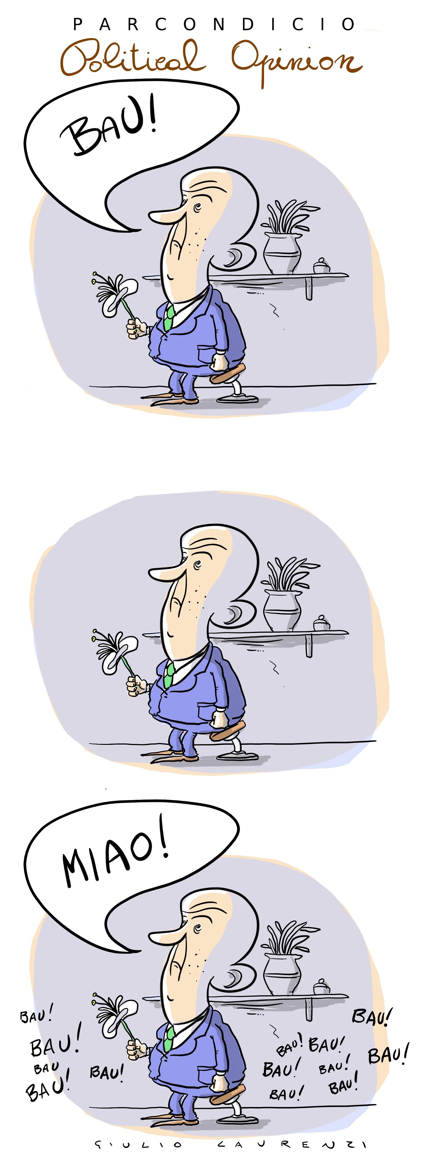 Giulio Laurenzi, Toonpool, Par Condicio