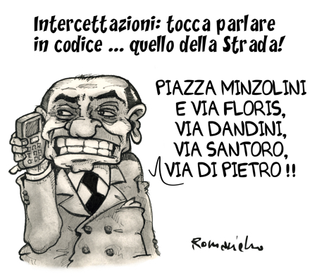 Il nuovo stradario di Silvio!