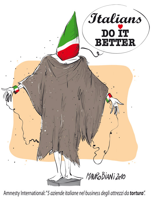 Torture made in Italy