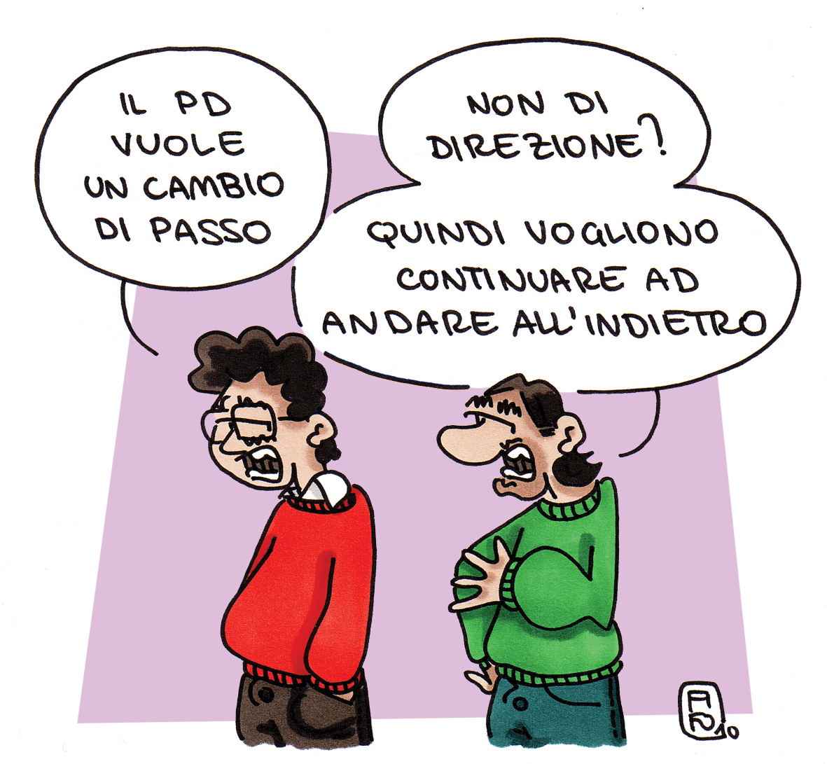 Squadra che perde non si cambia