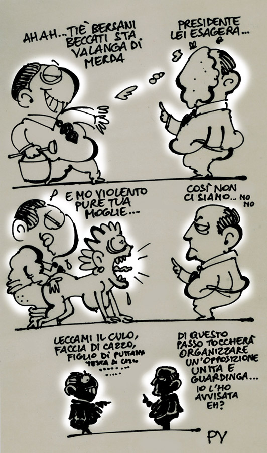 Ma Bersani ...si, "LUI"... che fa, che dice, cosa pensa??