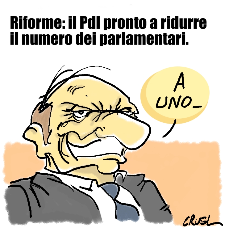 Qui o riduciamo per bene o niente.