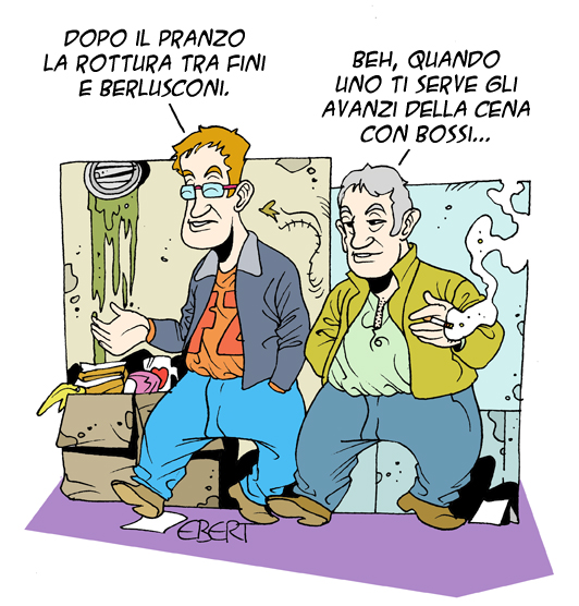 A pranzo col Cavaliere