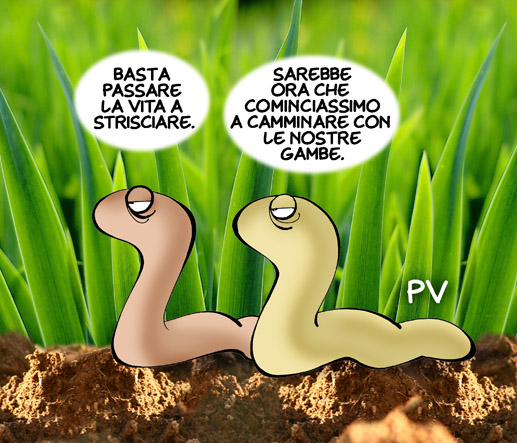 Se poi ci fosse qualcuno che riesce a leggere delle vaghe allegorie  alla nostra situazione politice e sociale... beh, sappia che quel qualcuno è il benvenuto!