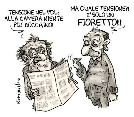 Le dimissioni di Bocchino