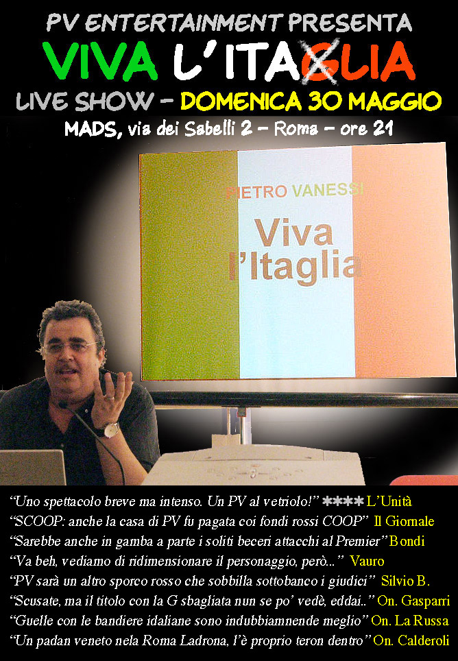 ...stiamo parlando dello stesso Show previsto all'interno di MAMMA NIGHT (ovviamente)!! :-)