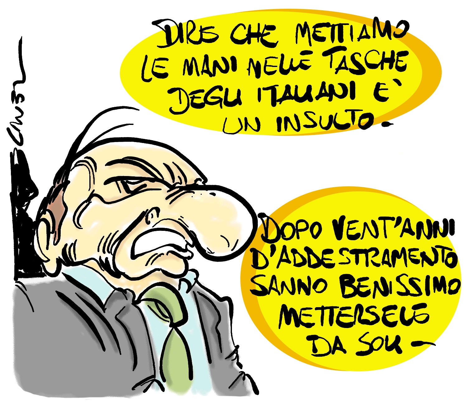 E' sempre questione di addestramento...