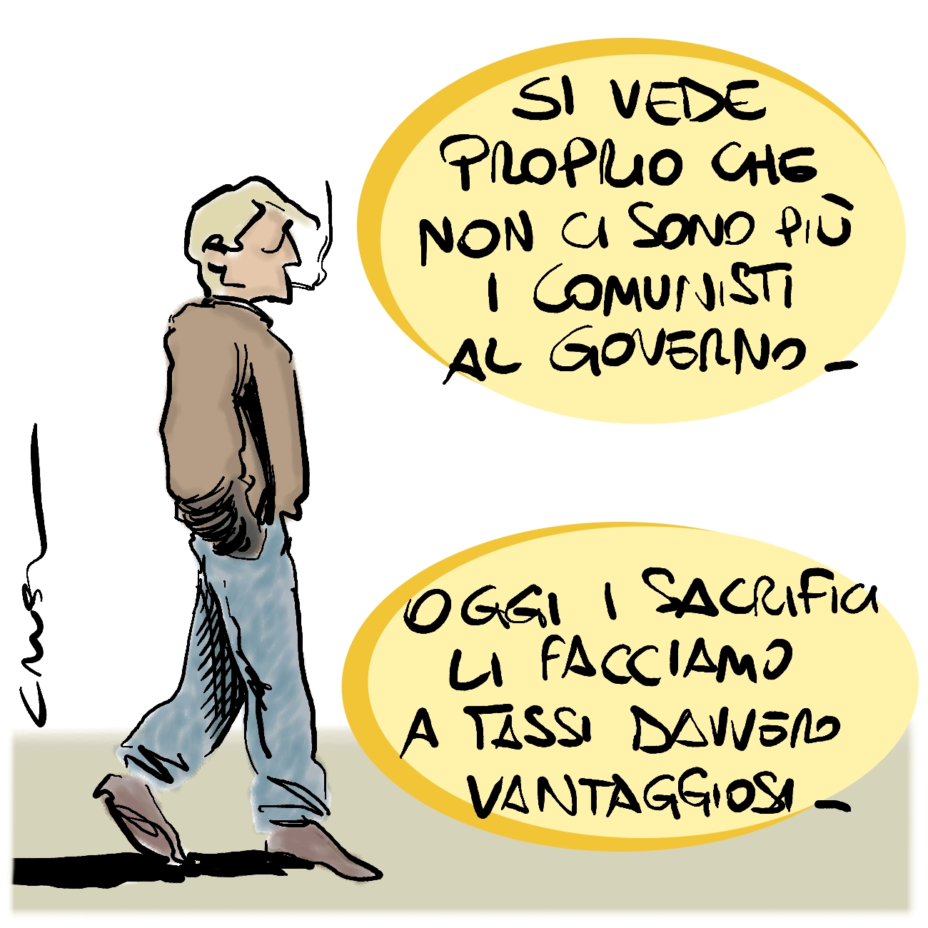 Il cambio di passo è evidente.