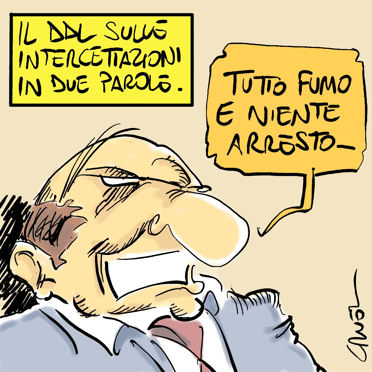 Non ci vuol nulla a spiegare il ddl sulle intercettazioni.