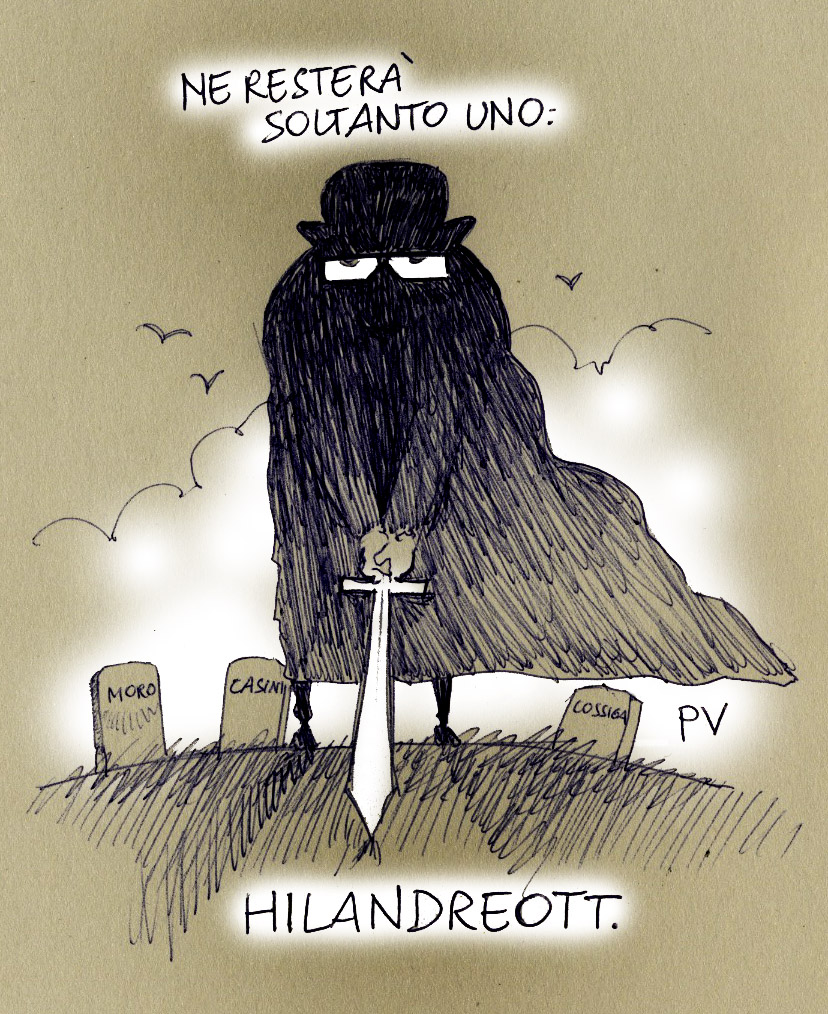 Fatta al volo.... penna bic su carta da pane, senza matita.