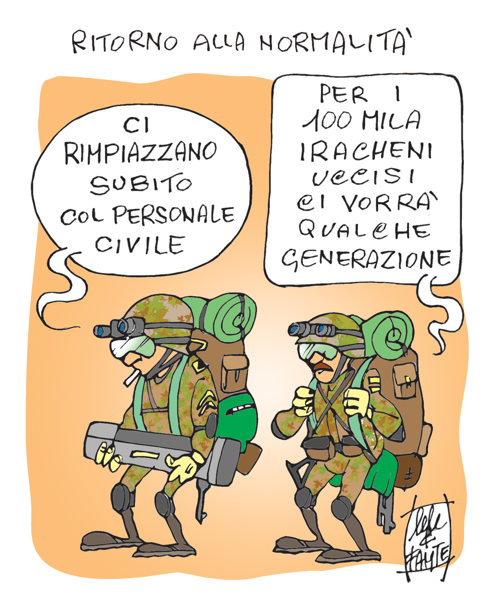 Ritorno alla normalità