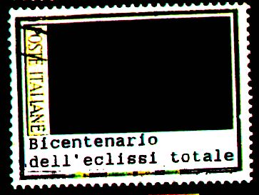 Uno dei francobolli finti di Francesco Cascioli