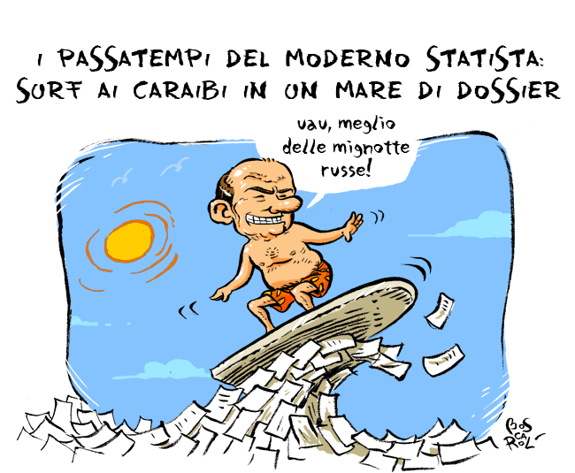 I piaceri dello statista moderno: surfare su un mare di dossier
