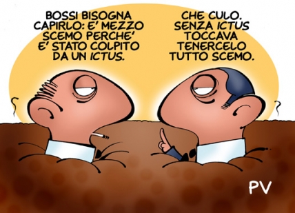 Sulle ultime sparate di Bossi su Roma ecc...