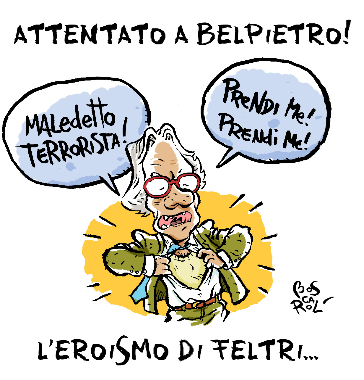 Feltri si offre al posto di Belpietro