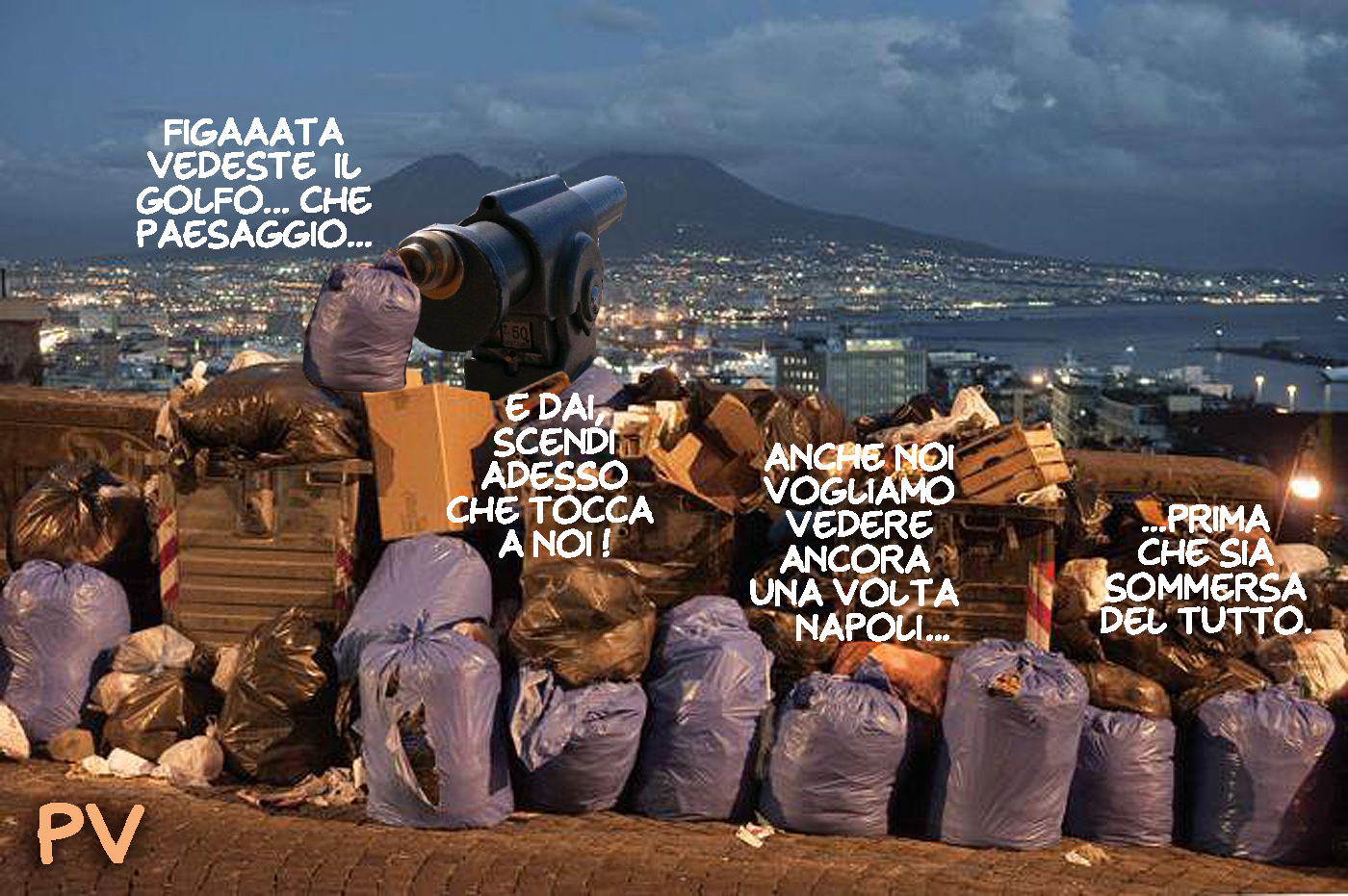 ....anche le monnezze tengono o sientiment :-)))