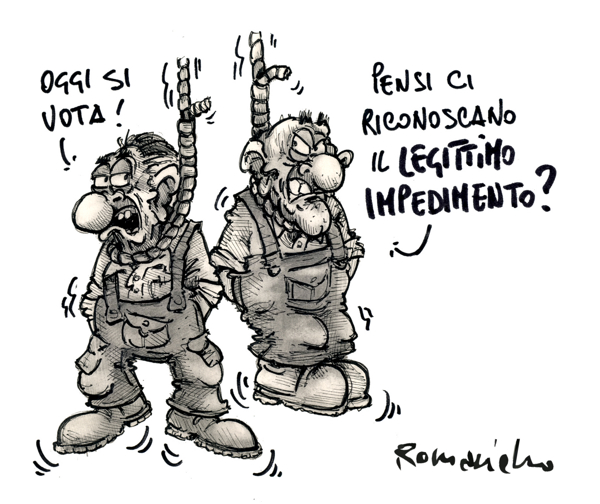 Voto col cappio!