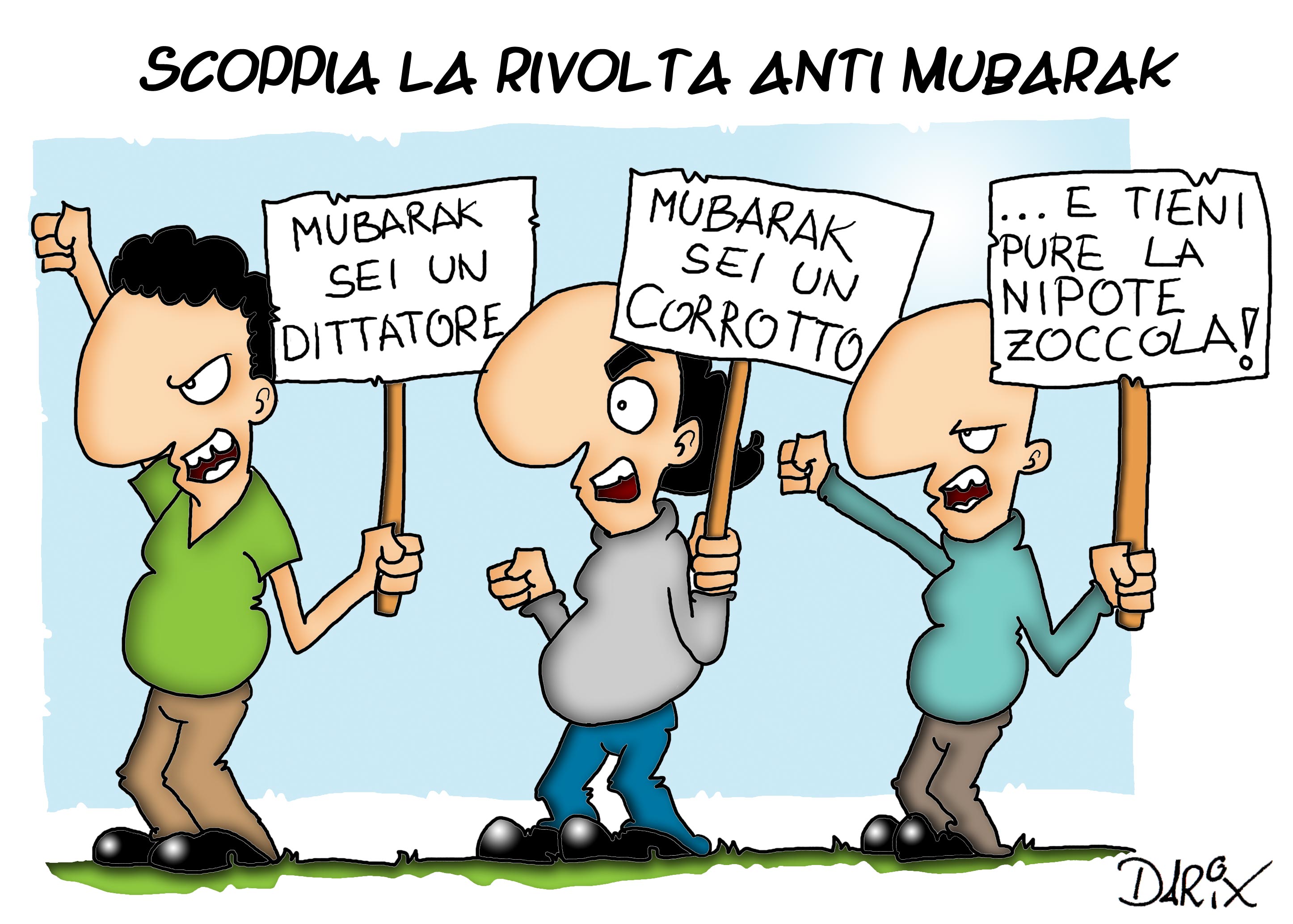 Protesta in Egitto...