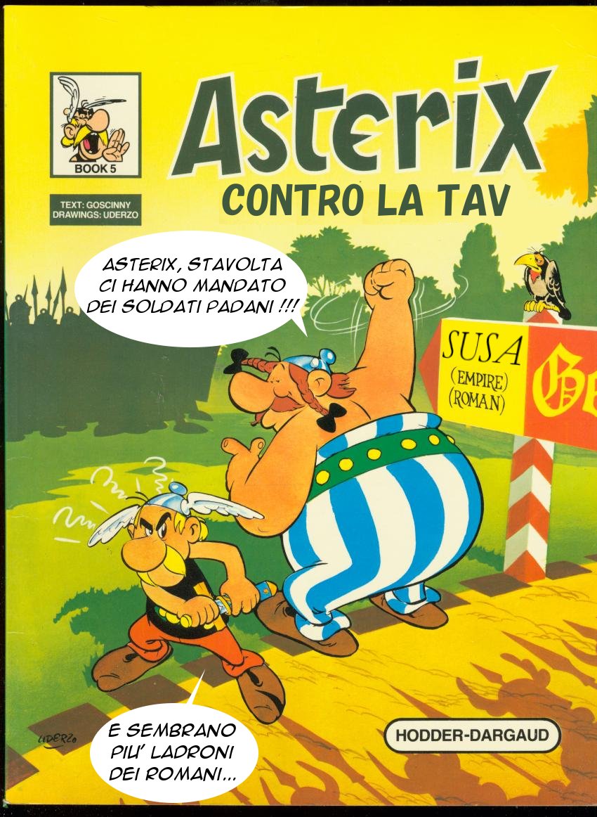Asterix contro la TAV