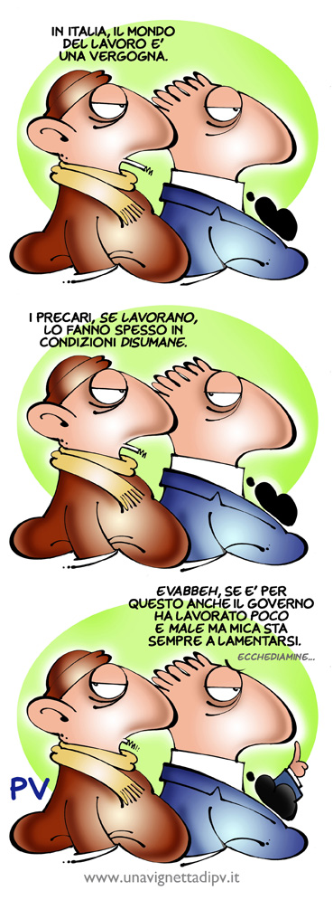 Strip pubblicata sul settimanale umoristico Il RIVIDO del 12 novembre 2011...